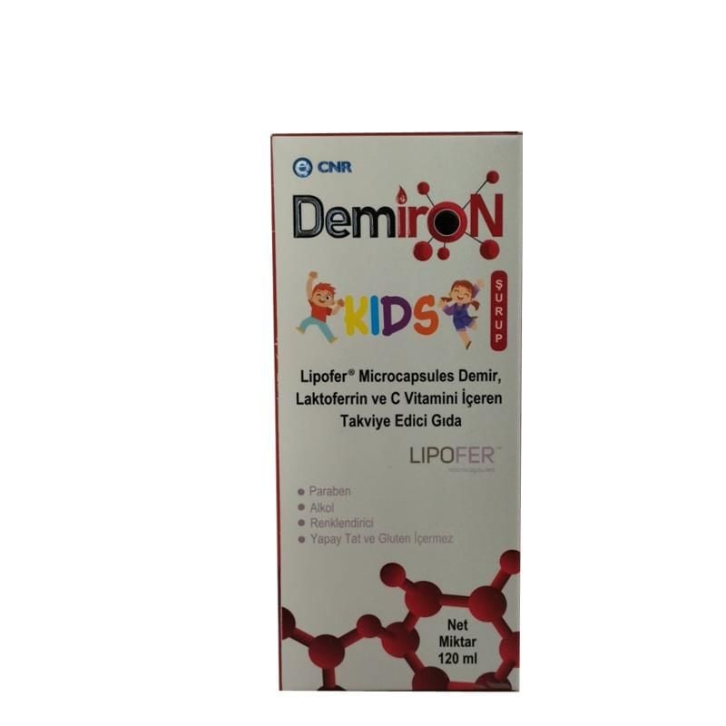 Demiron Kids Demir, Laktoferrin ve Vitamin C Sıvı 120ml