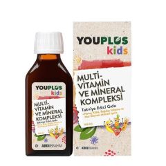 YouPlus Kids Multivitamin 100ml Şurup