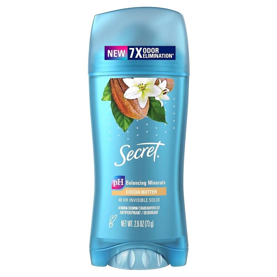 Secret Scent Expressions Anti-Perspirant Deodorant Invisible Solid Classic Coco Butter 73gr