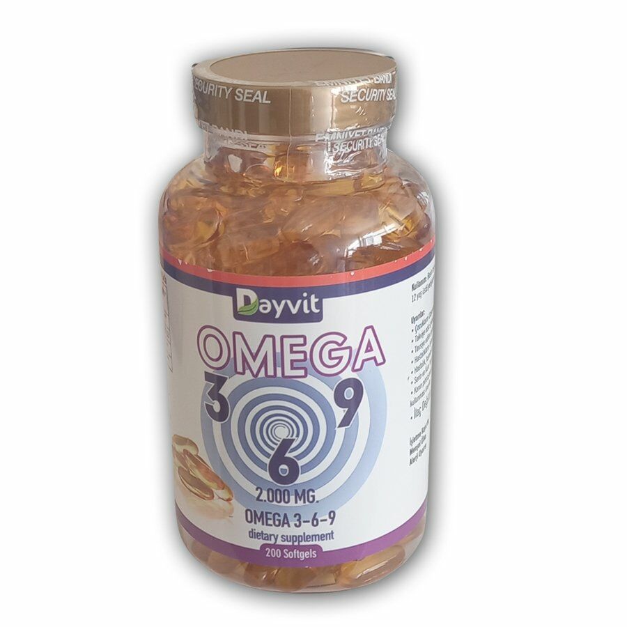 Dayvit Omega 3 6 9 200 Kapsül