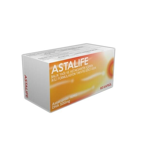 Astalife Astaksantin DHA 60 Kapsül