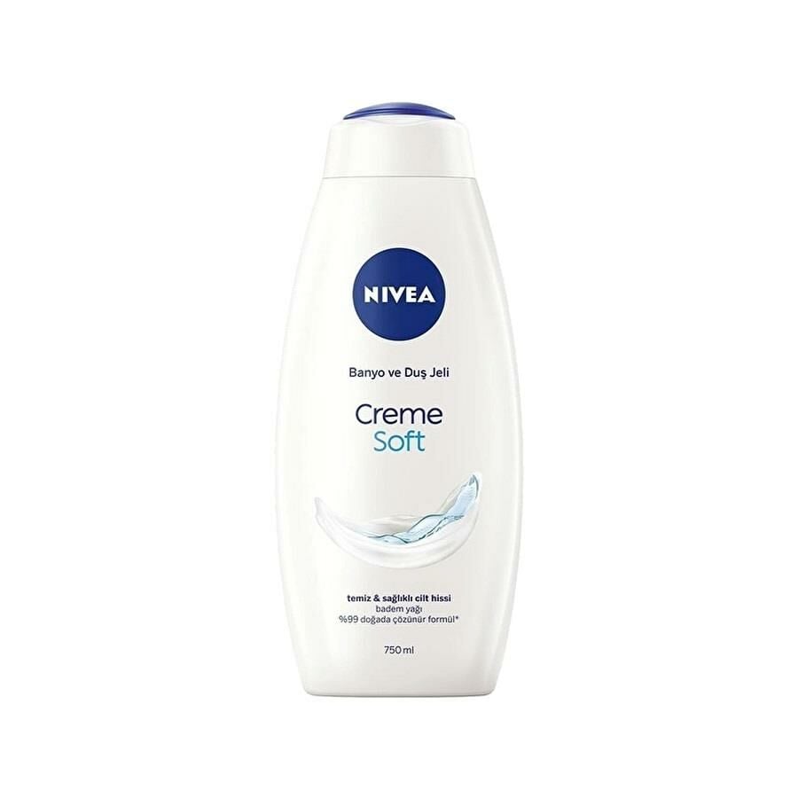 Nivea Creme Soft Banyo ve Duş Jeli 750 ml