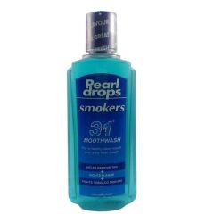 Pearl Drops Smokers 3 in 1 Mouthwash Ağız Çalkalama Suyu 400 ml