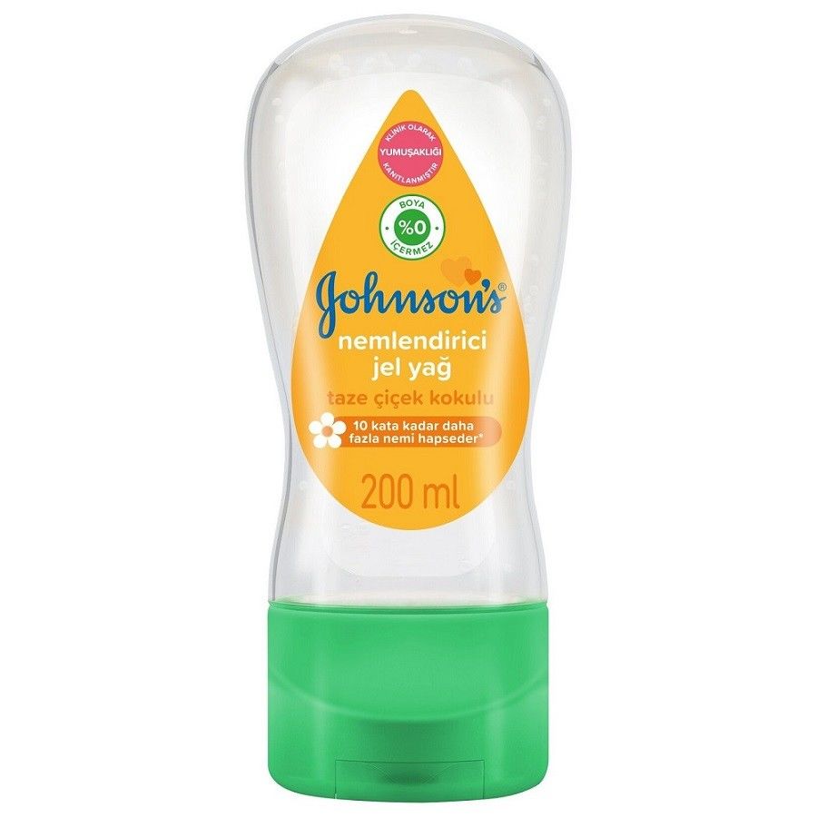 Johnsons Baby Nemlendirici Jel Yağ 200 ml