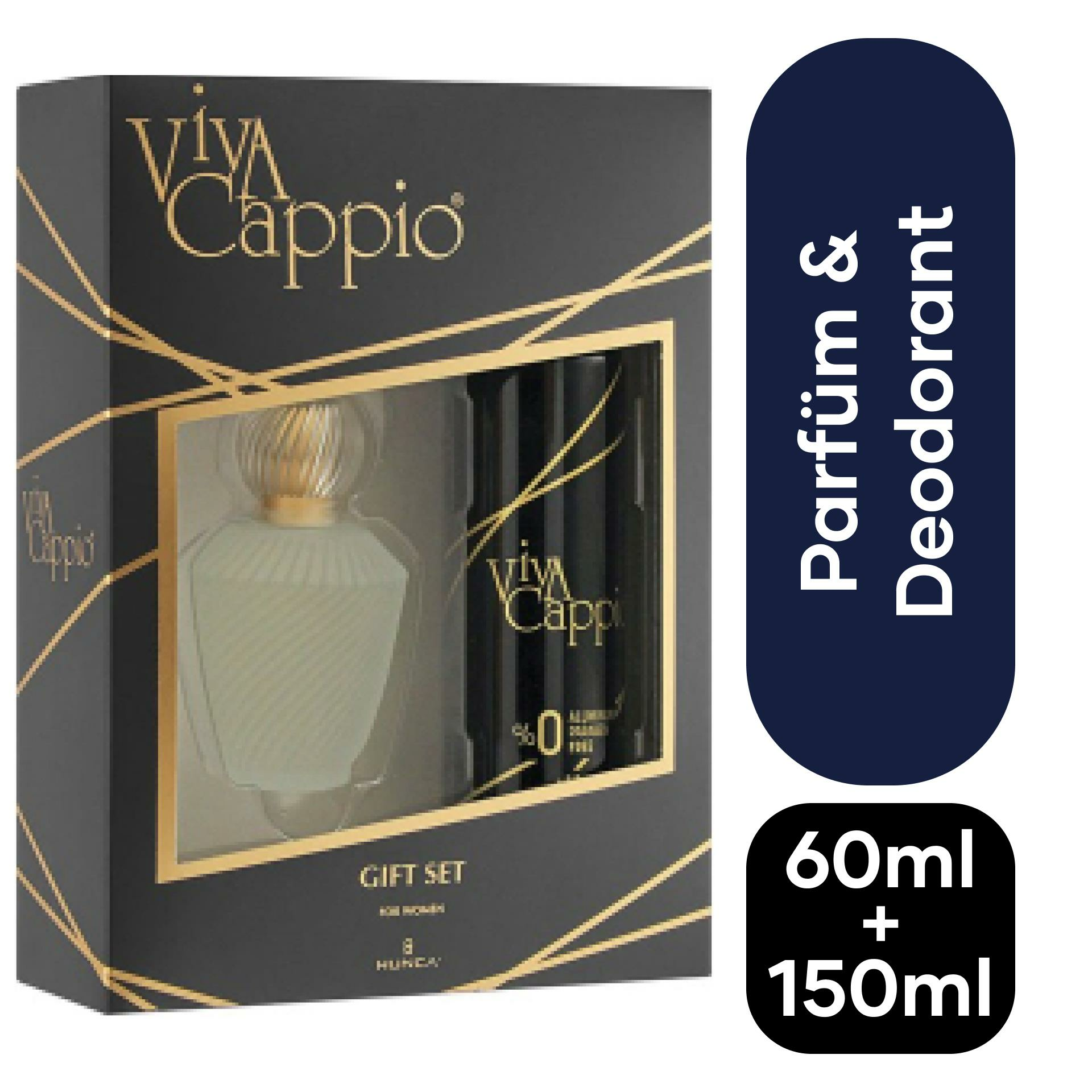 Viva Cappio Bayan 60 ml Parfüm + 150 ml Deodorant Set