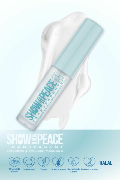Show by Pastel Show Your Peace Transparent Eyebrow & Eyelash Mascara - Transparan Kaş Ve Kirpik Maskarası
