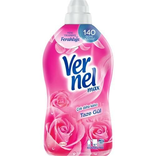 Vernel Max Taze Gül Yumuşatıcı 1440 ml