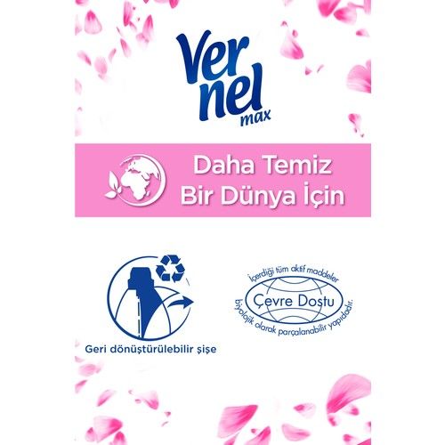 Vernel Max Taze Gül Yumuşatıcı 1440 ml