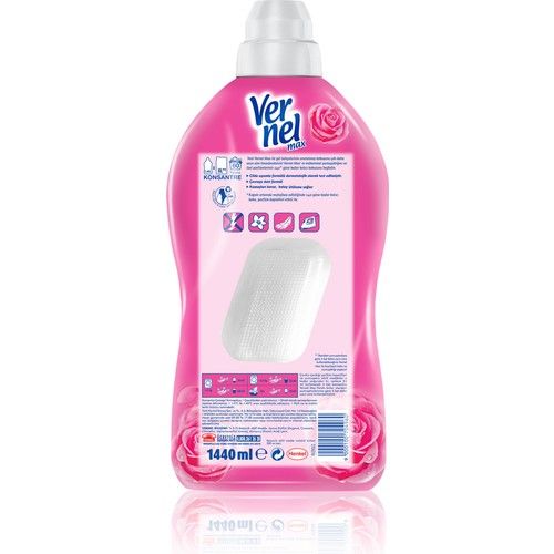 Vernel Max Taze Gül Yumuşatıcı 1440 ml