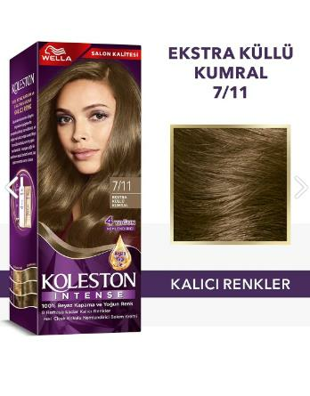 Koleston İntense 7/11 Ekstra Küllü Kumral Saç Boyası