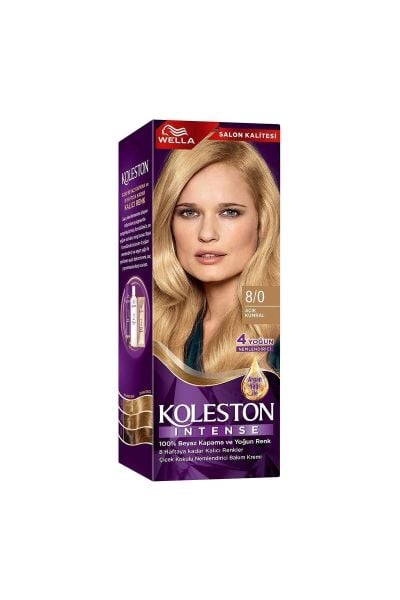 Wella Koleston Intense Saç Boyası 8/0 Açık Kumral