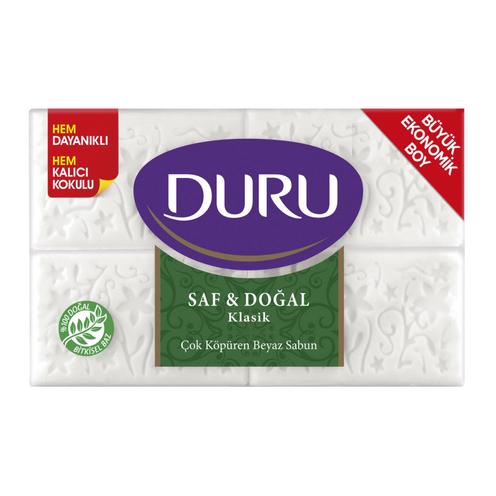 Duru Saf & Doğal Klasik Banyo Sabunu 600 Gr