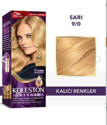 Koleston İntense Saç Boyası 9/0 Sarı