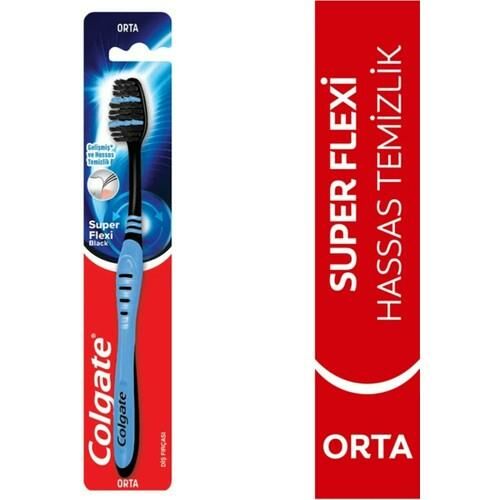 Colgate Diş Fırçası Medium Super Flexi Black