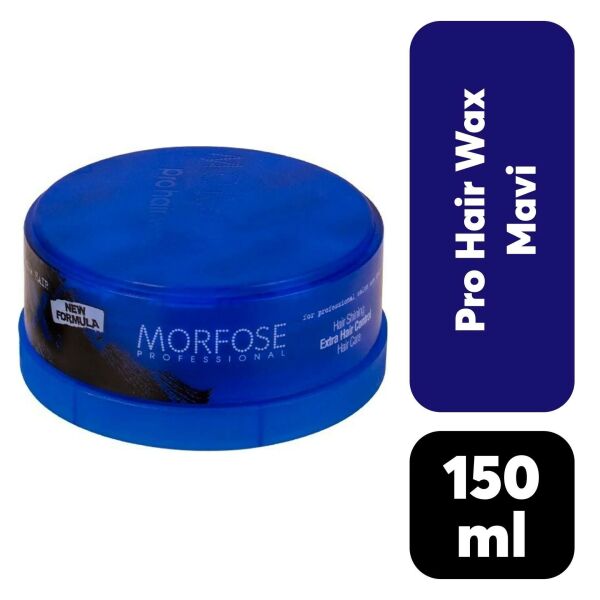Morfose Pro Hair Wax 150 ml Mavi