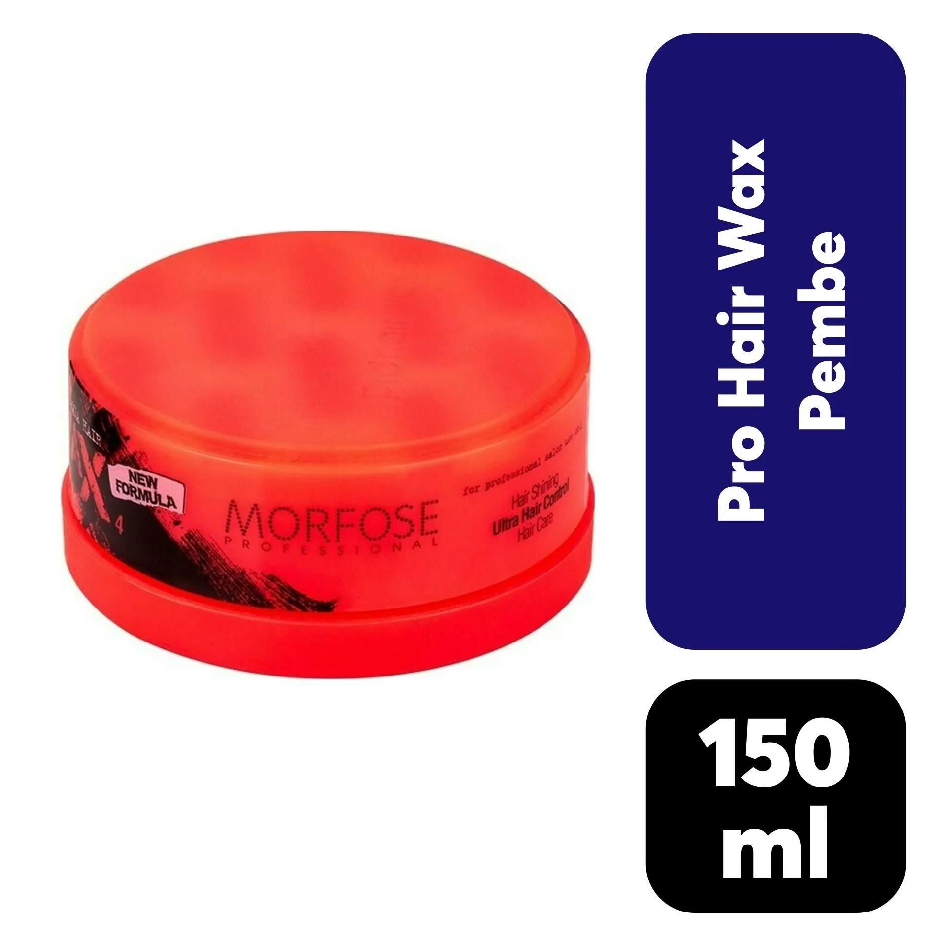 Morfose Pro Hair Wax 150 ml Pembe