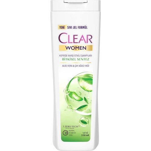 Clear Woman Şampuan 350 ml Aloe Vera