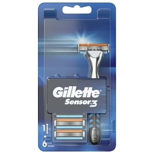 Gillette Sensor 3 Mak+6 Lı Bıçak