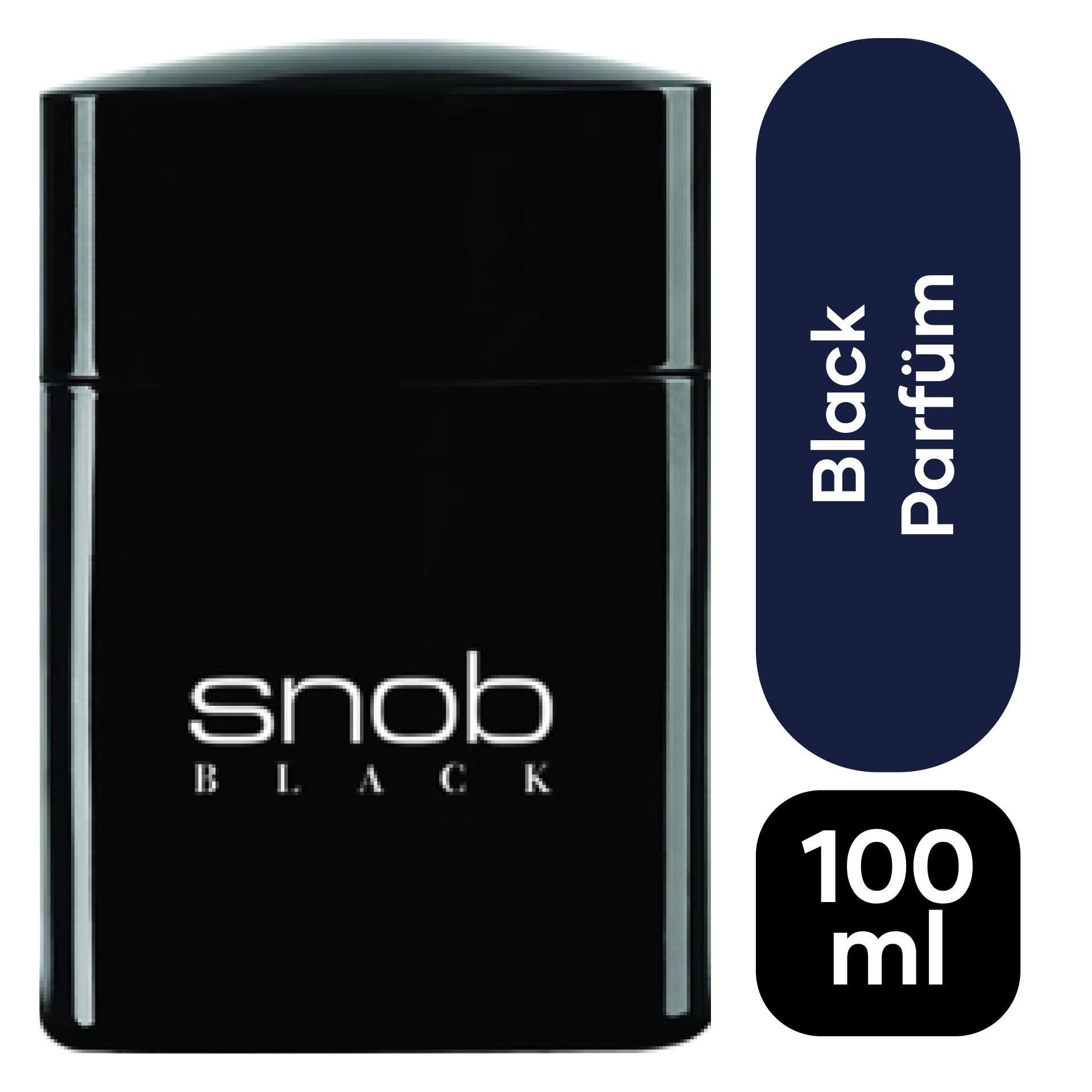 Parfüm Erkek Snob Black 100 ml