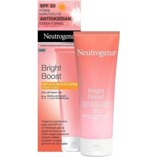 Neutrogena Bright Boost Koruyucu Krem Hafif Doku SPF 30