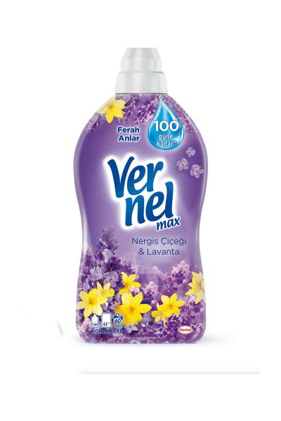 Vernel Nergiz Çiçeği Lavanta Max Konsantre Çamaşır Yumuşatıcısı 1440 ml
