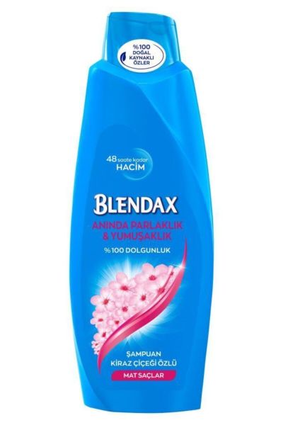 Blendax Anında Parlaklık Ve Yumuşaklık Kiraz Çiçeği Özlü Şampuan 500 ml