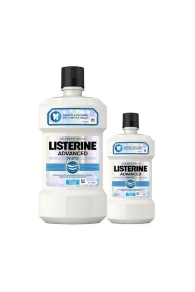 Listerine Ağız Gargarası Advanced White 500+250 ml