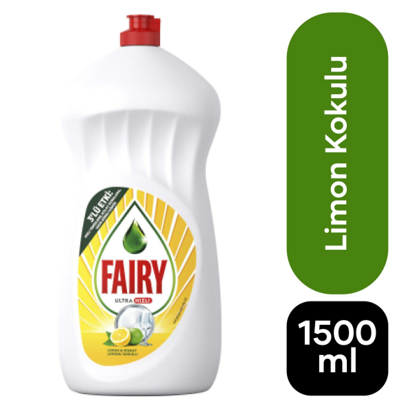 Fairy Sıvı Deterjan Limon 1500 ml