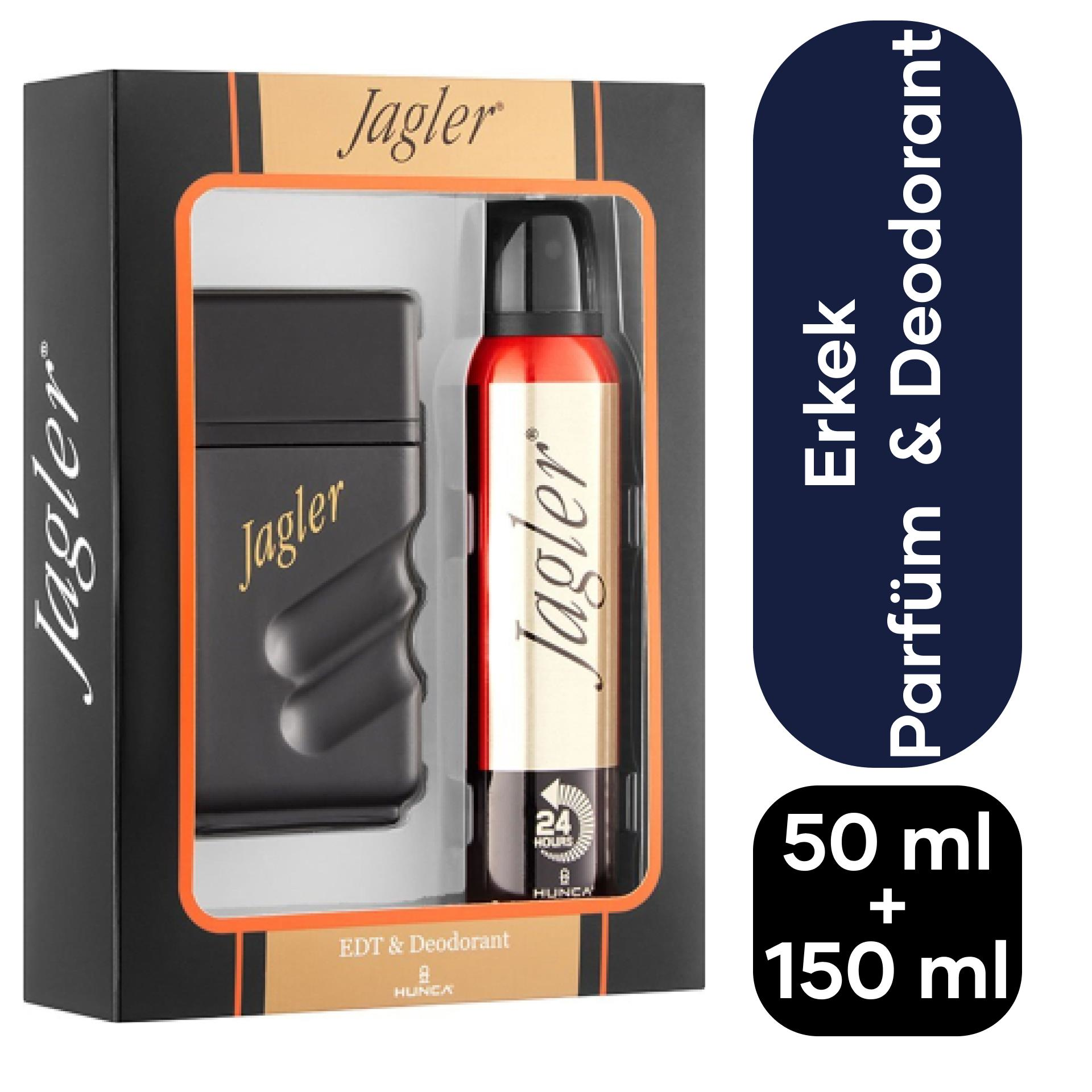 Jagler Classic Edt 50 ml Erkek Parfüm + 150 ml Erkek Deodorant Seti