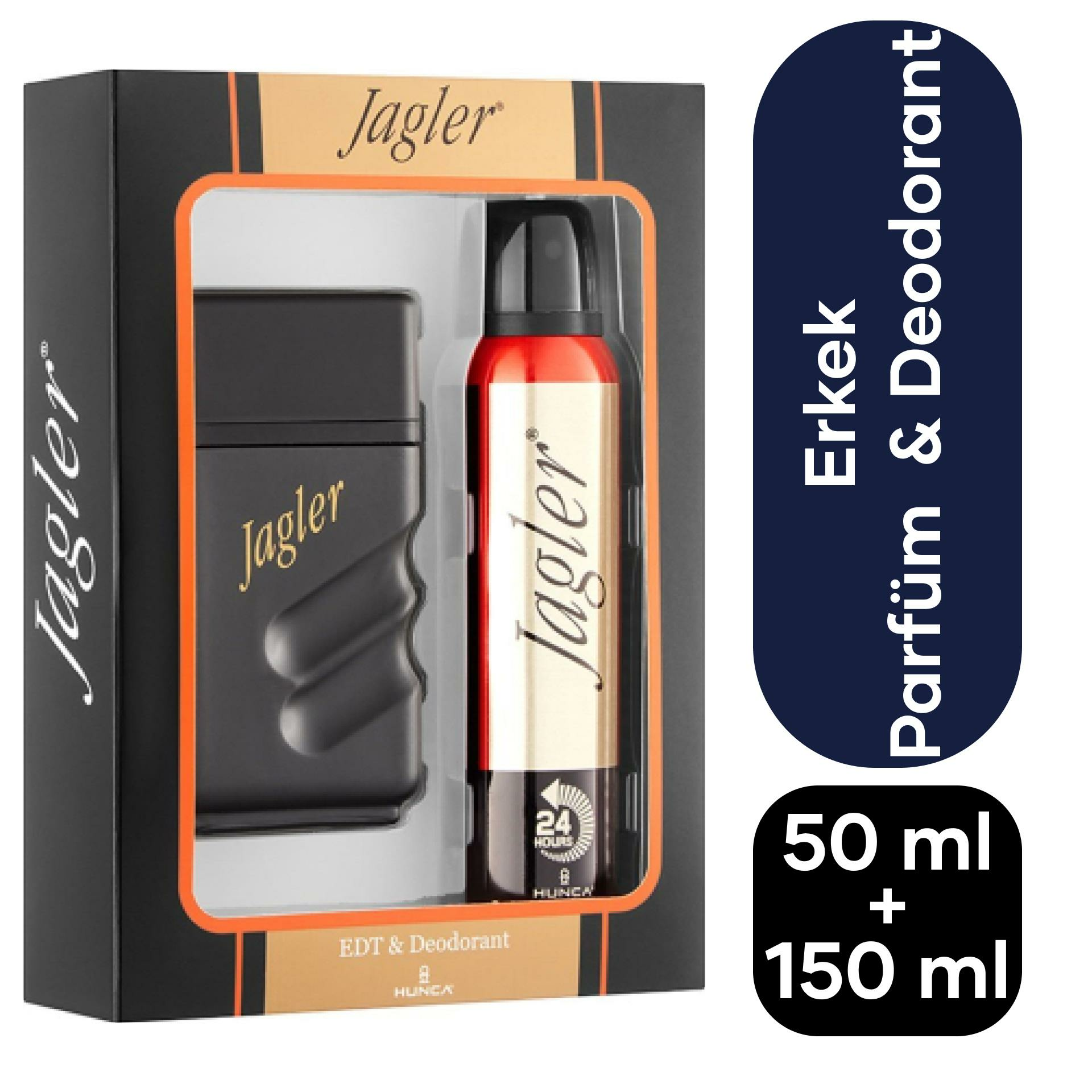 Kofre Jagler Erkek Parfüm 50 ml + Deodorant 100 ml