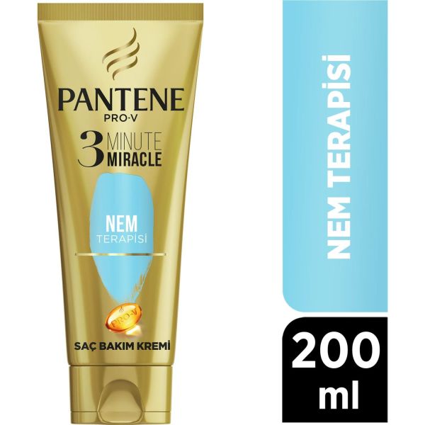 Pantene 3 Minute Saç Bakım Kremi Nemlendirici