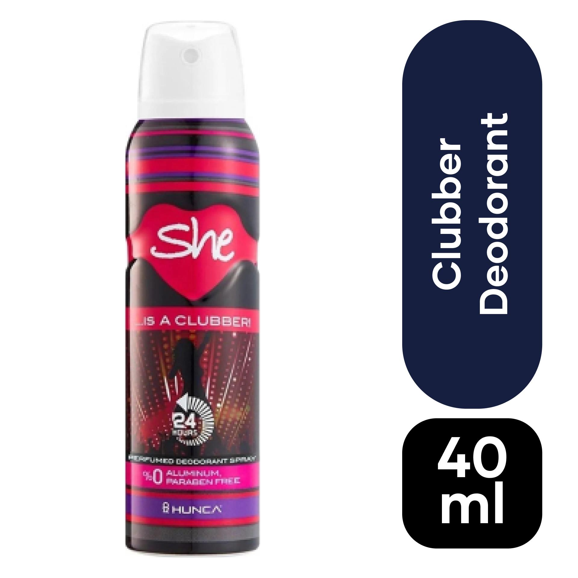 She Women Deodorant Clubber 150 ml