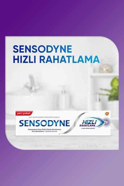 Sensodyne Hızlı Rahatlama 75 Ml Diş Macunu