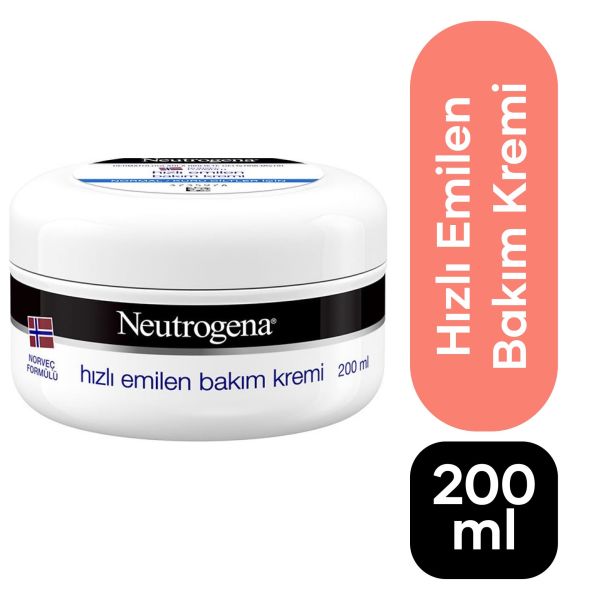 Neutrogena Norveç Formülü Hızlı Emilen Bakım Kremi 200 ml