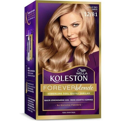 Wella Koleston Kit Saç Boyası 12/81 Küllü İnci Sarısı