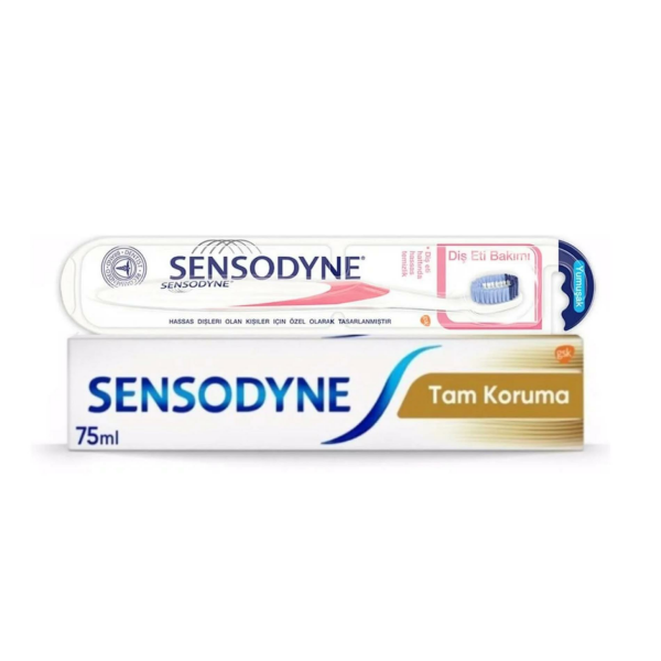 Sensodyne Total Care Diş Macunu 75 ml + Diş Fırçası Diş Eti Bakımı