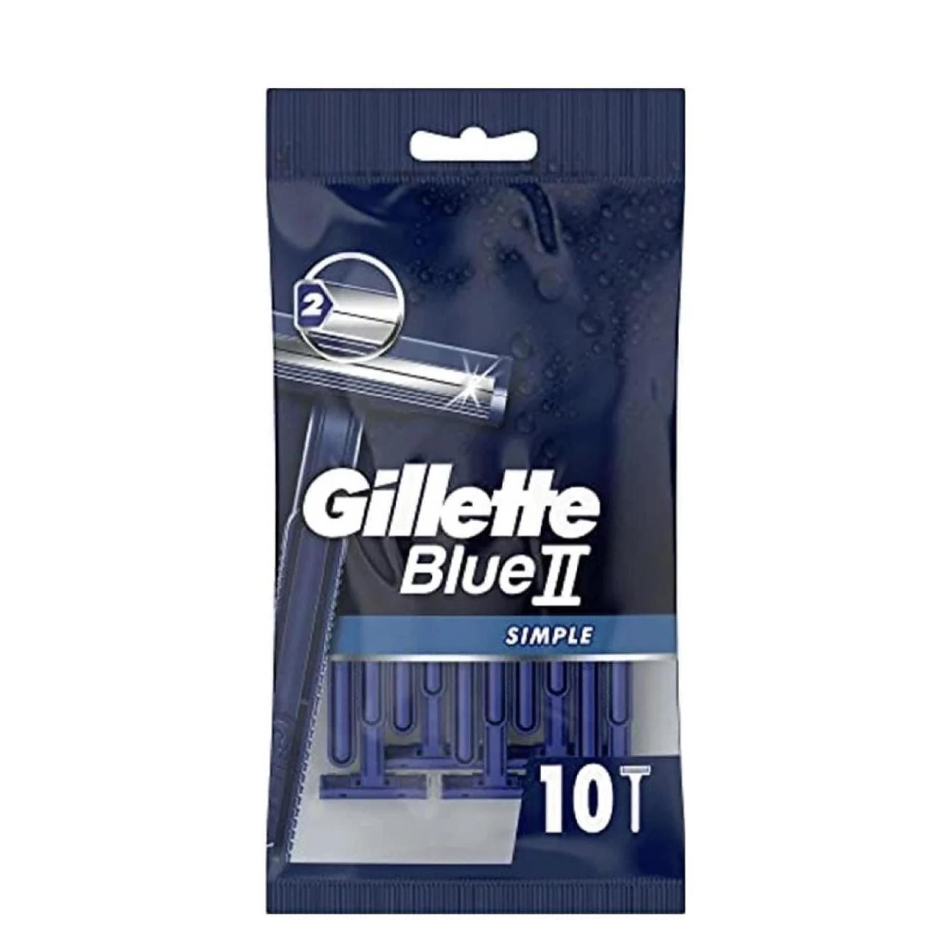 Gillette Tıraş Bıçağı Blue2 Simple 10'lu