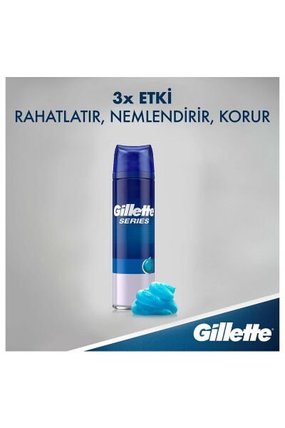 Gillette Series Tıraş Jeli 200 Ml. Mosturing Neml.