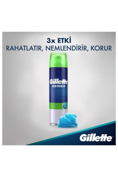 Gillette Series Tıraş Jeli 200 Ml. Sensitive