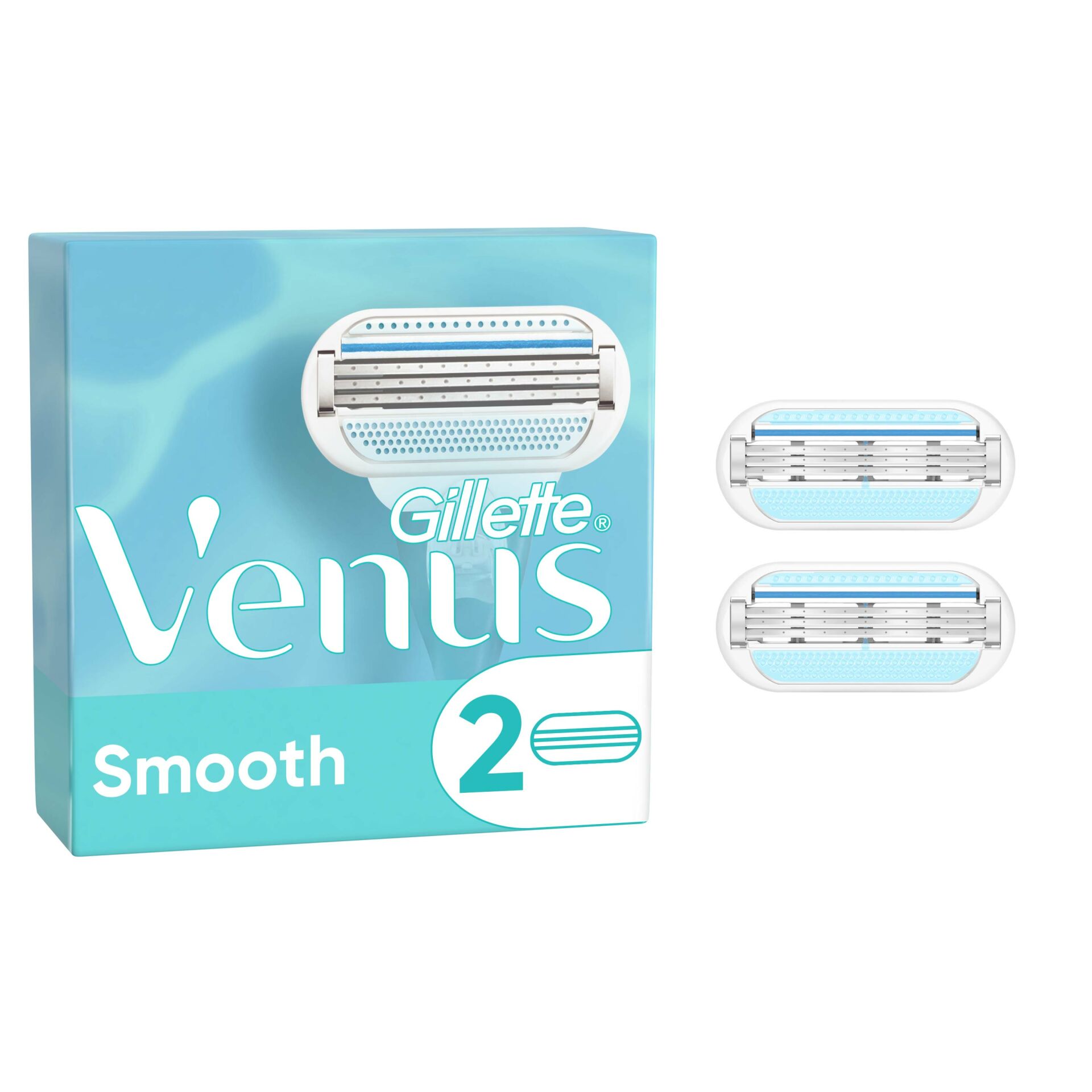 Gillette Venus Smooth Yedek Başlık 2'li