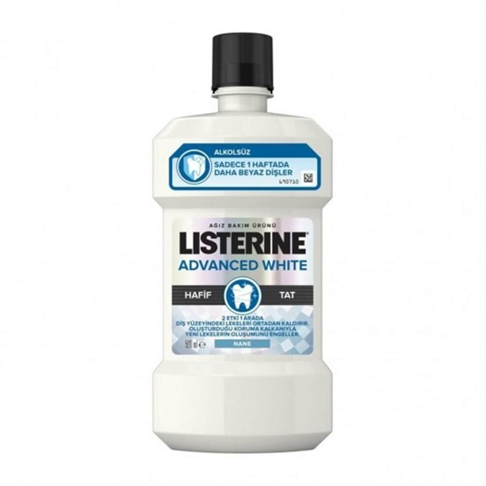 Gargara Listerine 500 ml Advanced White