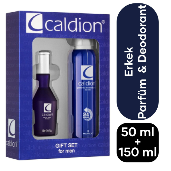 Caldion Erkek Parfüm Edt Parfüm 50 ml + Deodorant 150 ml