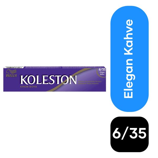 Koleston Tüp Saç Boyası 6/35 Elegan Kahve