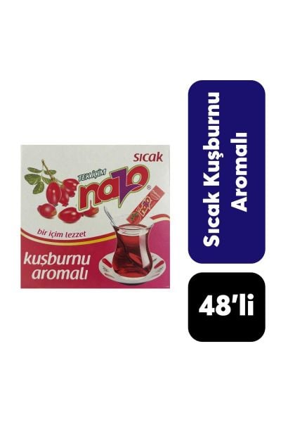 Nazo Toz İçecek 1,5 gr 48’li Kuşburnu