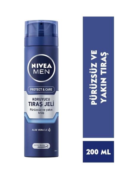 Nivea Tıraş Jeli 200 Ml Tahriş Önleyici