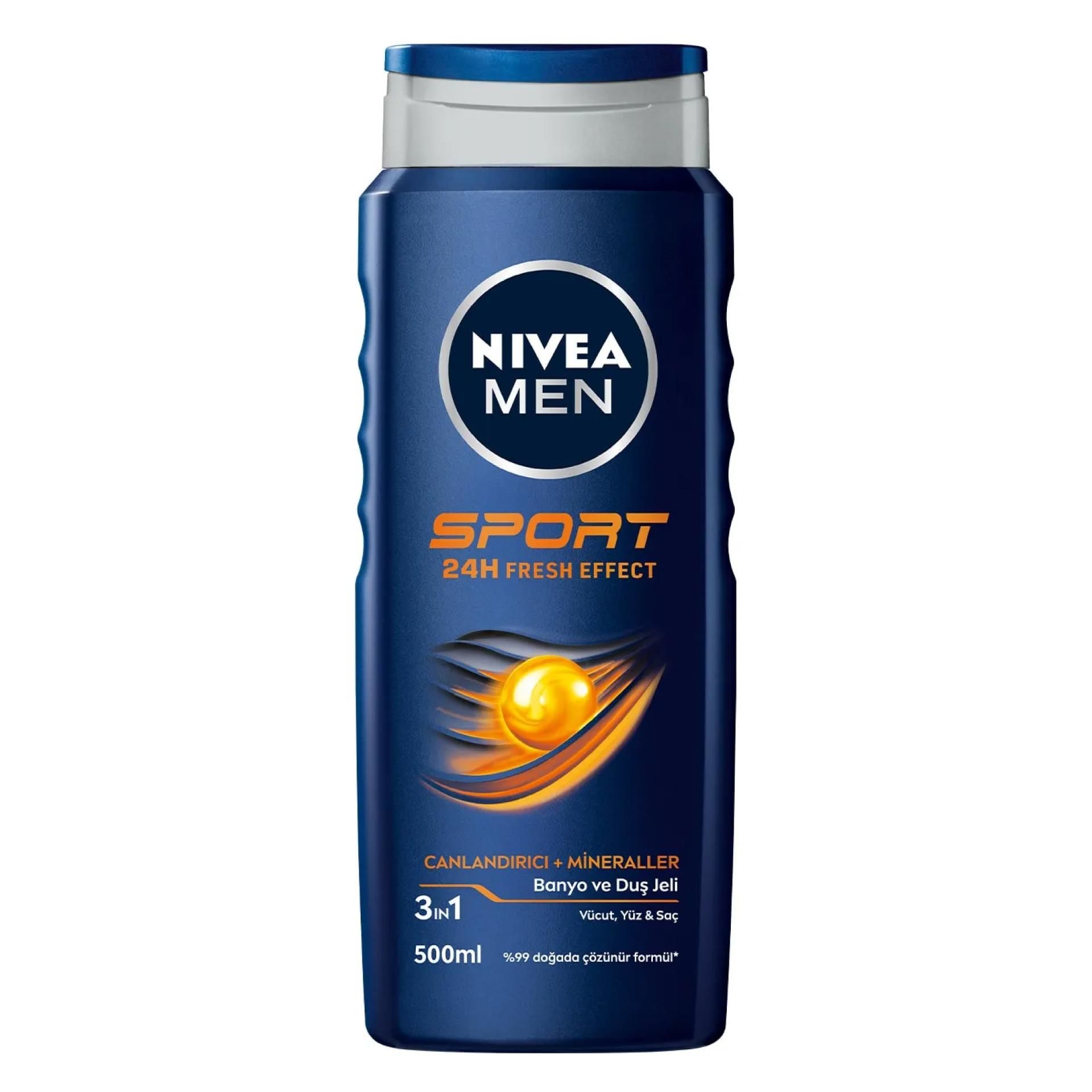 Nivea Duş Jeli Men Sport 500 Ml