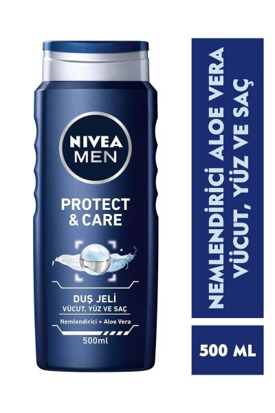 Nivea Duş Jeli Men Protect Care 500 Ml