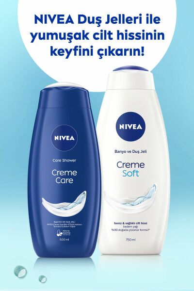 Nivea Duş Jeli Creme Soft 500 Ml