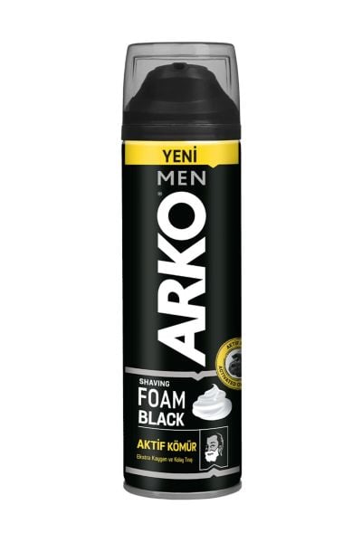 Arka Tıraş Köpük 200 ml Black