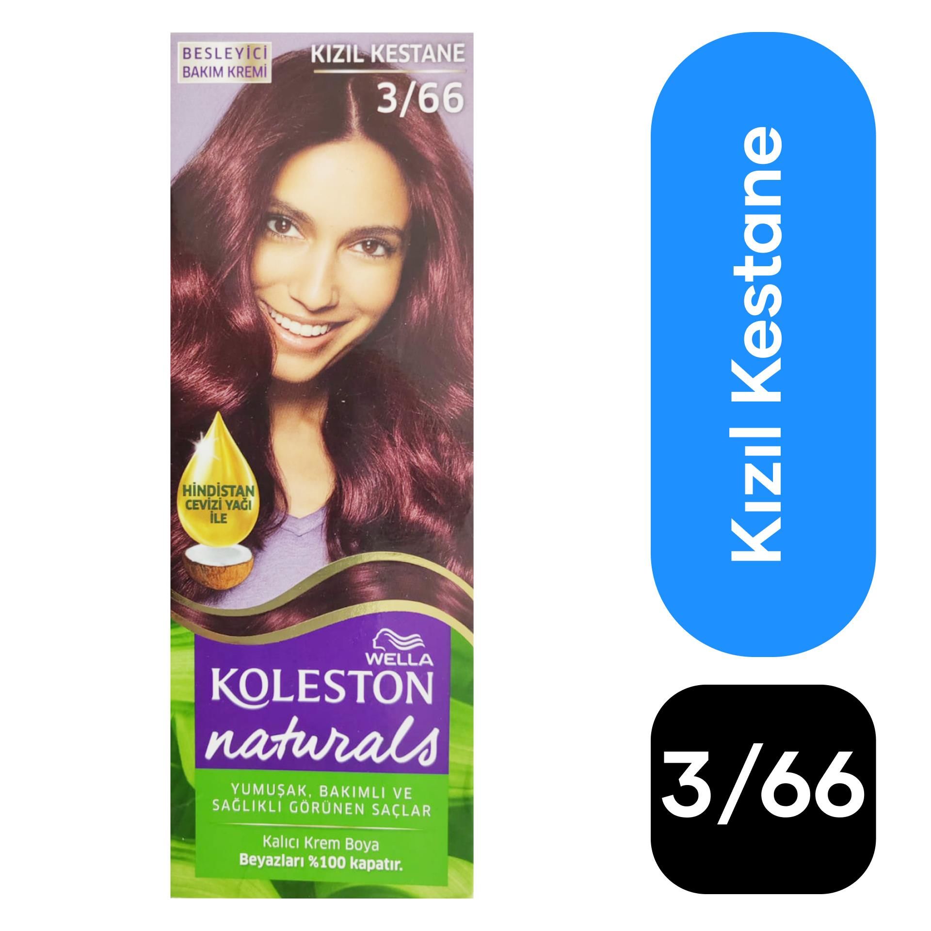 Koleston Saç Boyası Naturals 3/66 Kızıl Kestane
